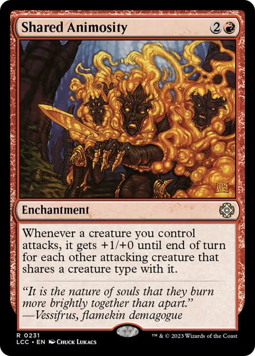 Shared Animosity [The Lost Caverns of Ixalan Commander] - MTG Single
