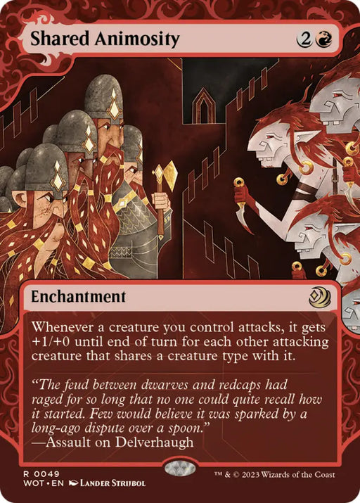 Shared Animosity [Wilds of Eldraine: Enchanting Tales] - MTG Single
