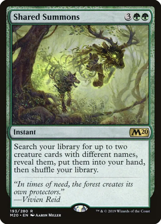 Shared Summons [Core Set 2020] - MTG Single