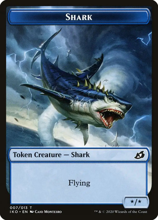 Shark Token [Ikoria: Lair of Behemoths Tokens] - MTG Single