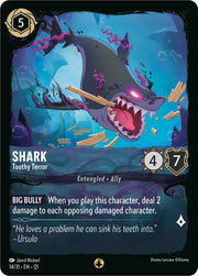 Shark - Toothy Terror (14/31) [Illumineer’s Quest: Deep Trouble] - Lorcana Single