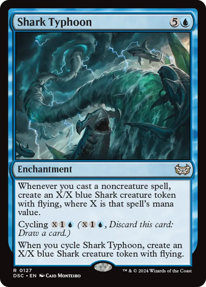 Shark Typhoon [Duskmourn: House of Horror Commander] - MTG Single