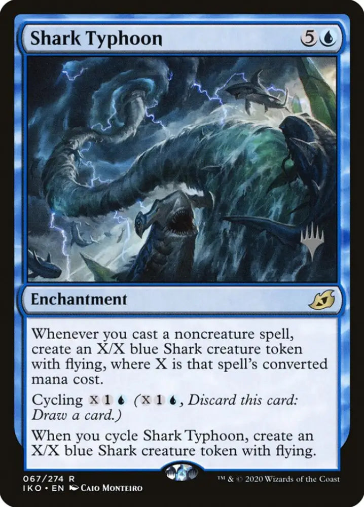Shark Typhoon (Promo Pack) [Ikoria: Lair of Behemoths Promos] - MTG Single
