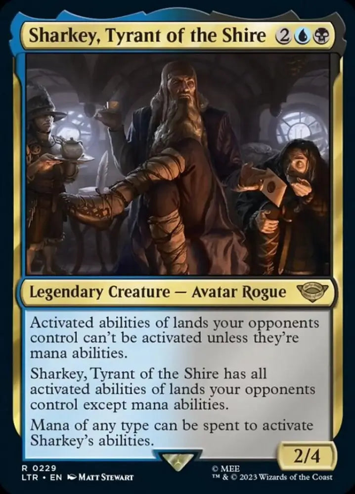 Sharkey Tyrant of the Shire [The Lord of the Rings: Tales of Middle-Earth] - MTG Single