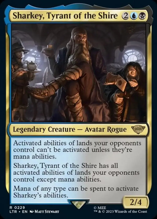 Sharkey Tyrant of the Shire [The Lord of the Rings: Tales of Middle-Earth] - MTG Single
