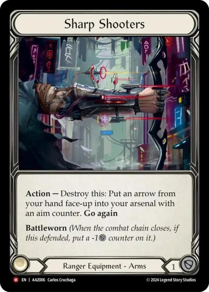 Sharp Shooters [AAZ006] (Armory Deck: Azalea) Rainbow Foil - Flesh And Blood Single