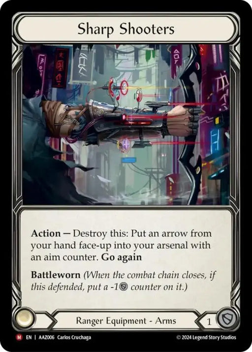 Sharp Shooters [AAZ006] (Armory Deck: Azalea) Rainbow Foil - Flesh And Blood Single
