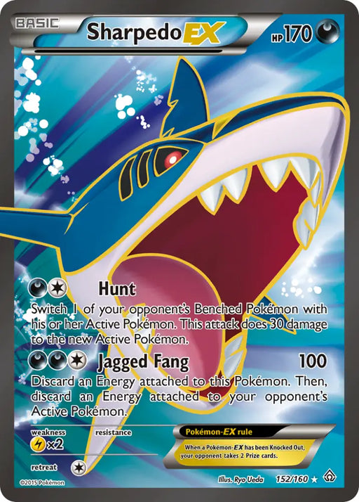 Sharpedo EX (152/160) [XY: Primal Clash] - Pokemon Single