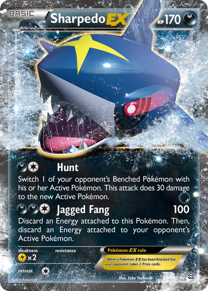 Sharpedo EX (91/160) [XY: Primal Clash] - Pokemon Single
