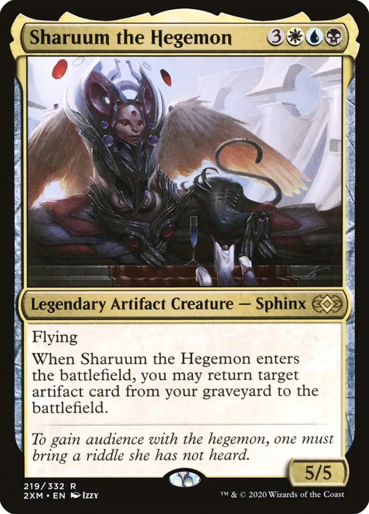 Sharuum the Hegemon [Double Masters] - MTG Single