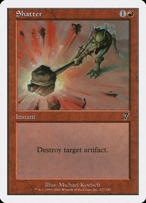 Shatter [Seventh Edition] - MTG Single