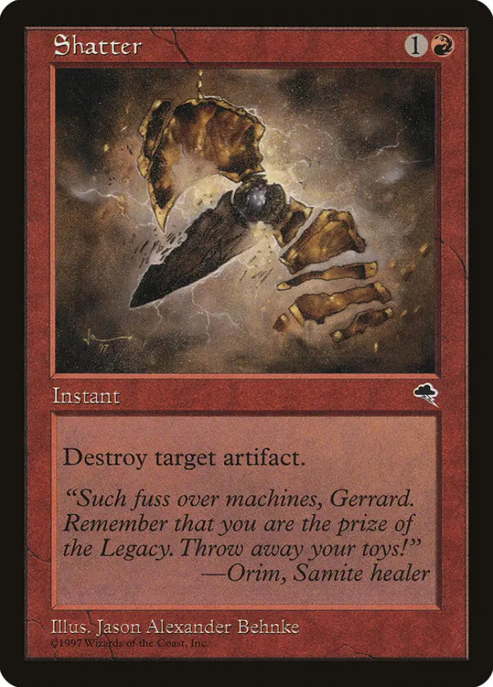 Shatter [Tempest] - MTG Single