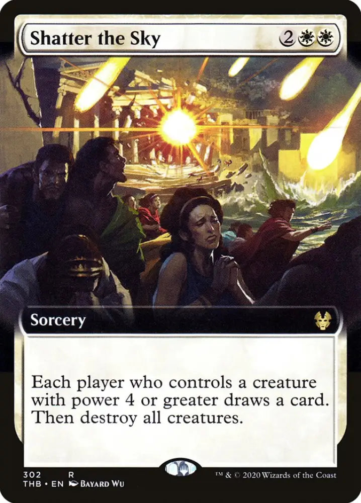 Shatter the Sky (Extended Art) [Theros Beyond Death] - MTG Single