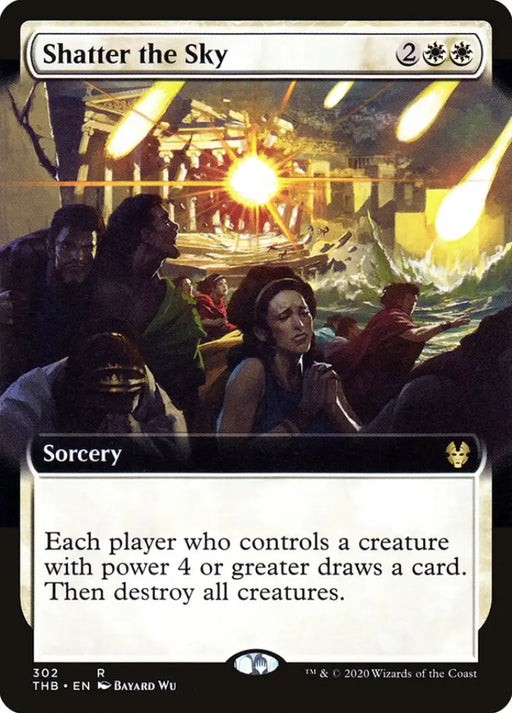 Shatter the Sky (Extended Art) [Theros Beyond Death] - MTG Single