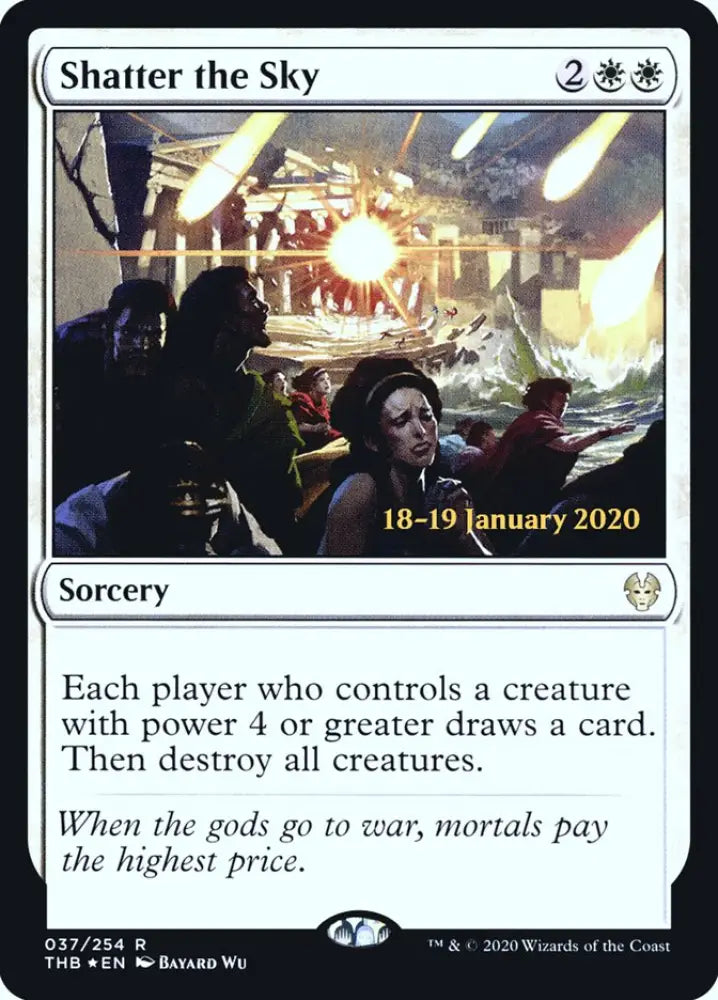 Shatter the Sky [Theros Beyond Death Prerelease Promos] - MTG Single