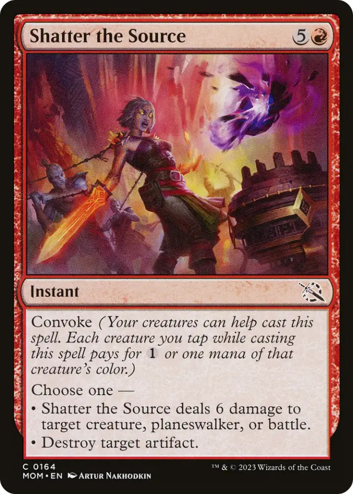 Shatter the Source [March of the Machine] - MTG Single