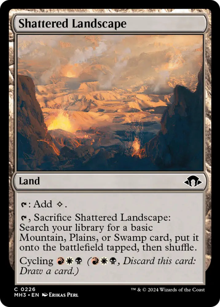 Shattered Landscape [Modern Horizons 3] - MTG Single