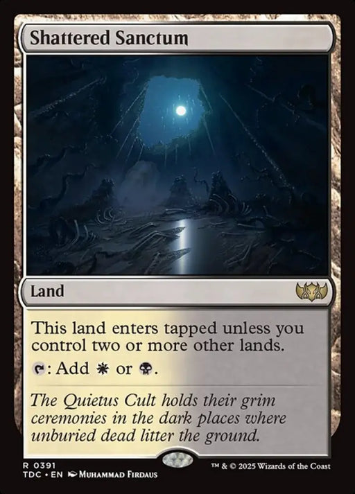 Shattered Sanctum (391) [Tarkir: Dragonstorm Commander]