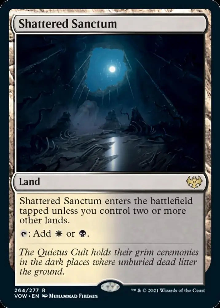 Shattered Sanctum [Innistrad: Crimson Vow] - MTG Single