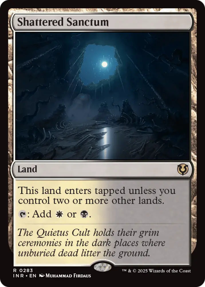 Shattered Sanctum [Innistrad Remastered] - Near Mint - MTG Single