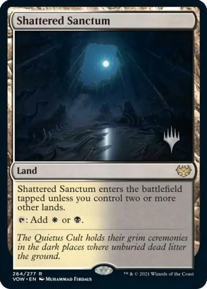 Shattered Sanctum (Promo Pack) [Innistrad: Crimson Vow Promos] - MTG Single