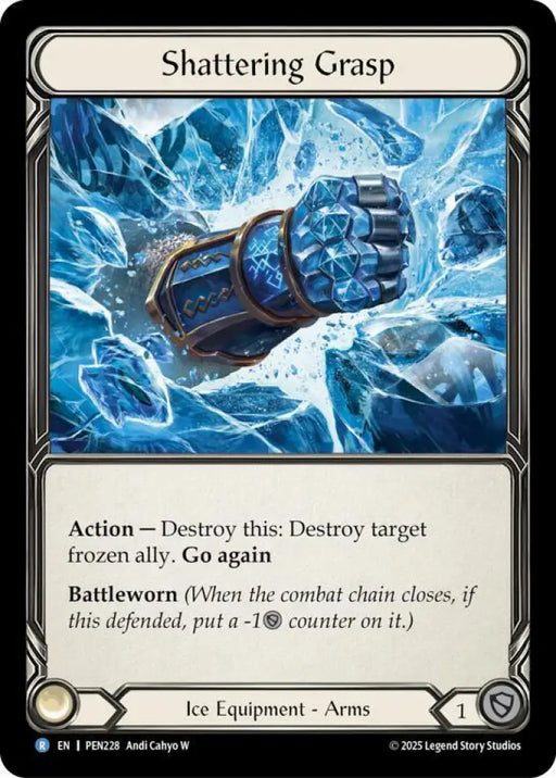 Shattering Grasp (PEN228) [Compendium of Rathe]