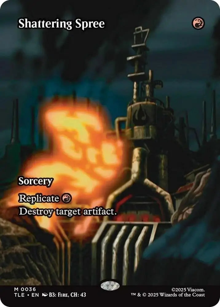 Shattering Spree (Borderless) (36) [Avatar: The Last Airbender: Eternal-Legal]