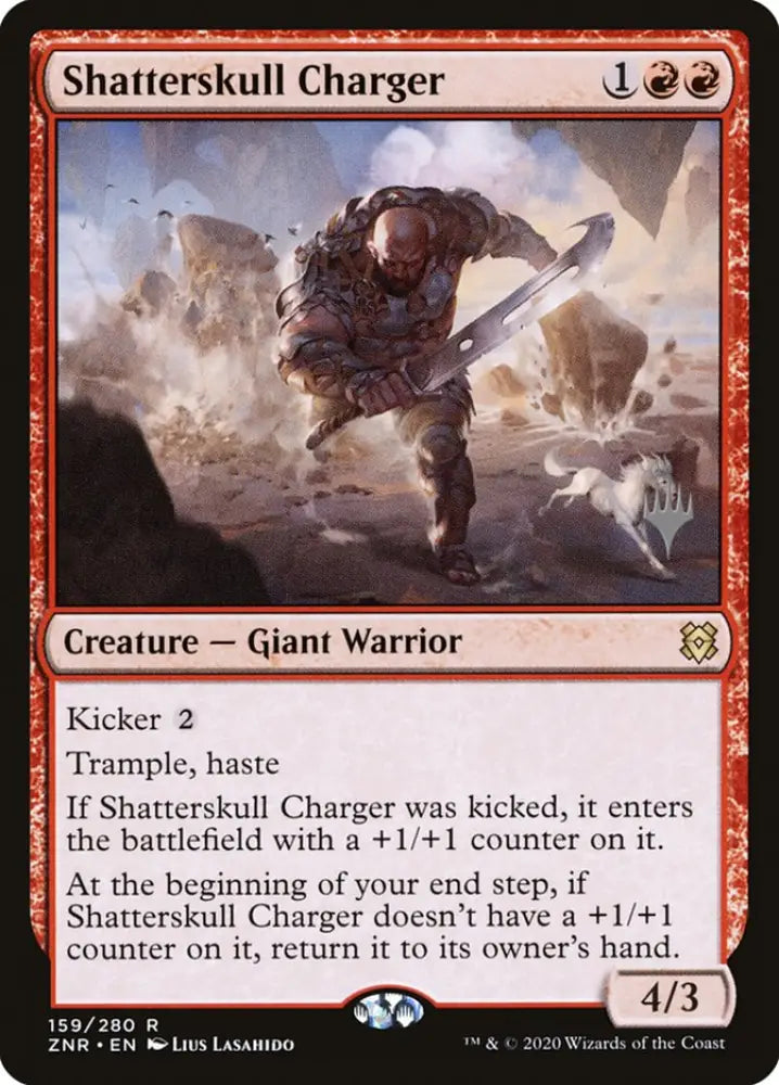 Shatterskull Charger (Promo Pack) [Zendikar Rising Promos] - MTG Single
