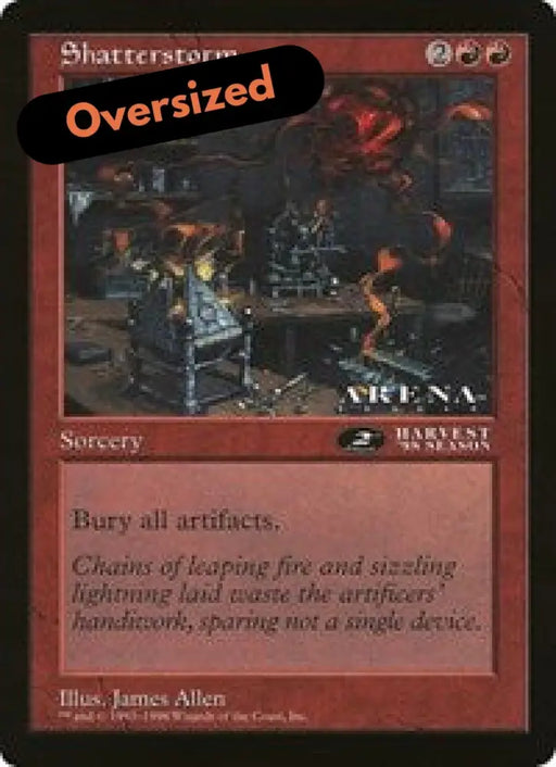Shatterstorm (Oversized) [Oversize Cards] - MTG Single