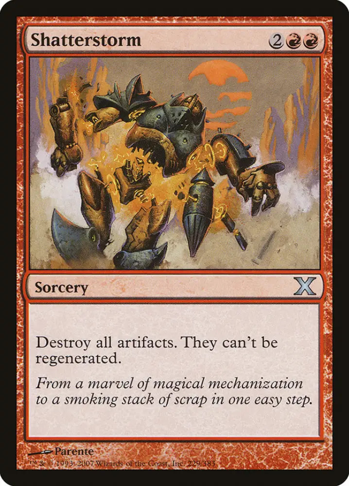 Shatterstorm [Tenth Edition] - MTG Single