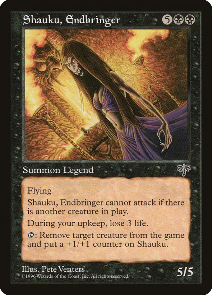 Shauku Endbringer [Mirage] - MTG Single