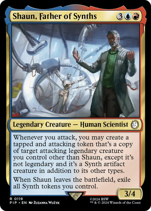 Shaun Father of Synths [Fallout] - MTG Single