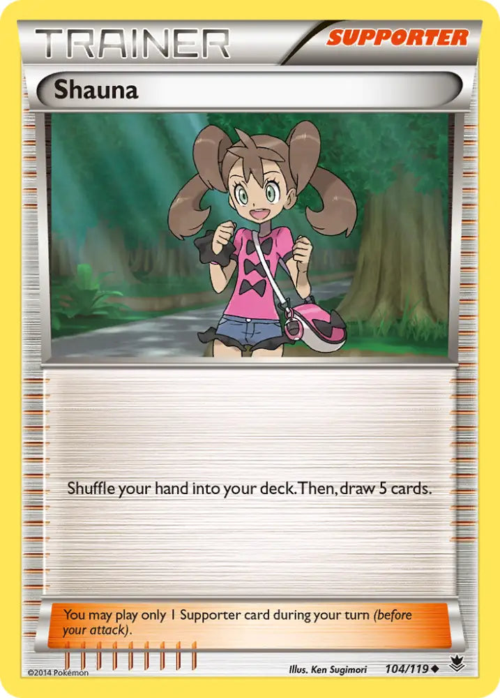 Shauna (104/119) [XY: Phantom Forces] - Pokemon Single