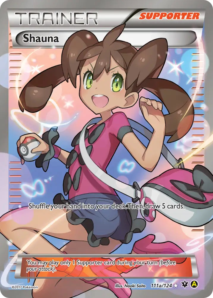 Shauna (111a/124) [Alternate Art Promos] - Pokemon Single