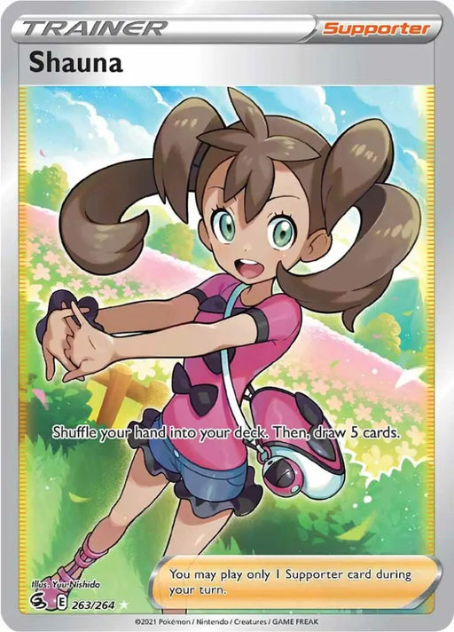 Shauna (263/264) [Sword & Shield: Fusion Strike] - Pokemon Single