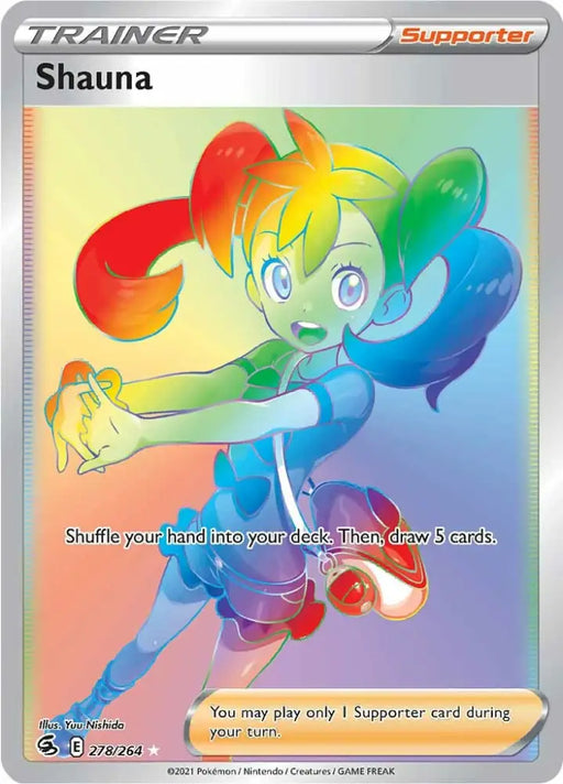 Shauna (278/264) [Sword & Shield: Fusion Strike] - Pokemon Single