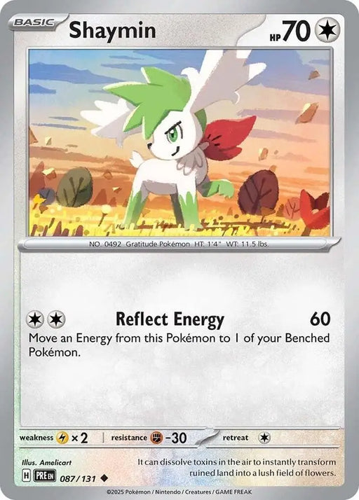Shaymin (087/131) [Scarlet & Violet: Prismatic Evolutions] - Pokemon Single