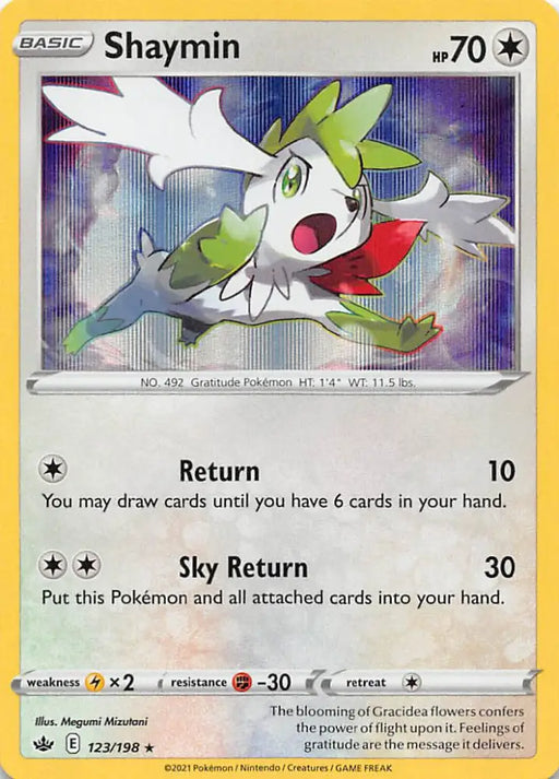 Shaymin (123/198) [Sword & Shield: Chilling Reign] - Pokemon Single