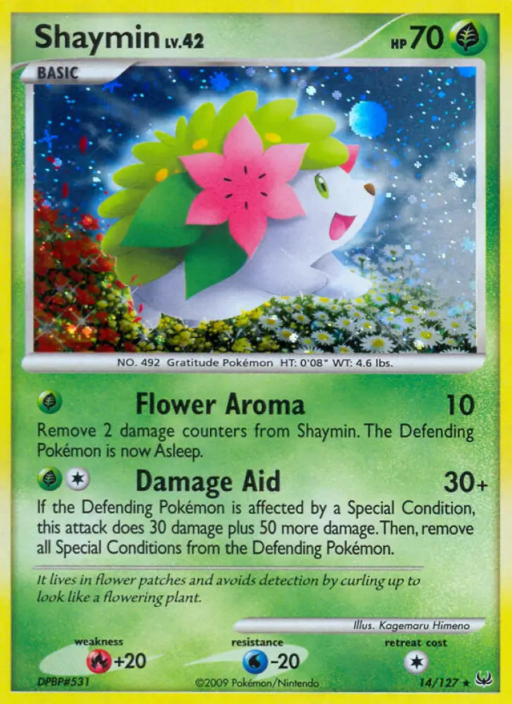 Shaymin (14/127) [Platinum: Base Set] - Pokemon Single
