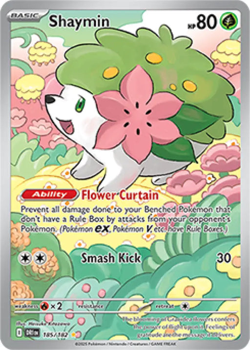 Shaymin (185/182) [SV10: Destined Rivals] - Pokemon Single