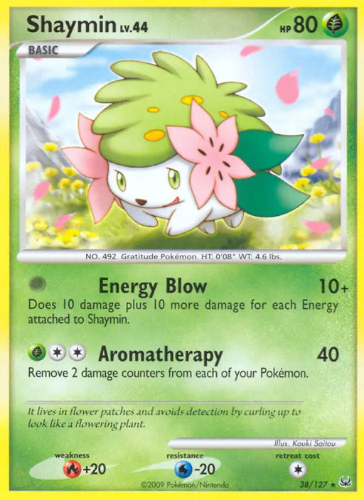 Shaymin (38/127) [Platinum: Base Set] - Pokemon Single