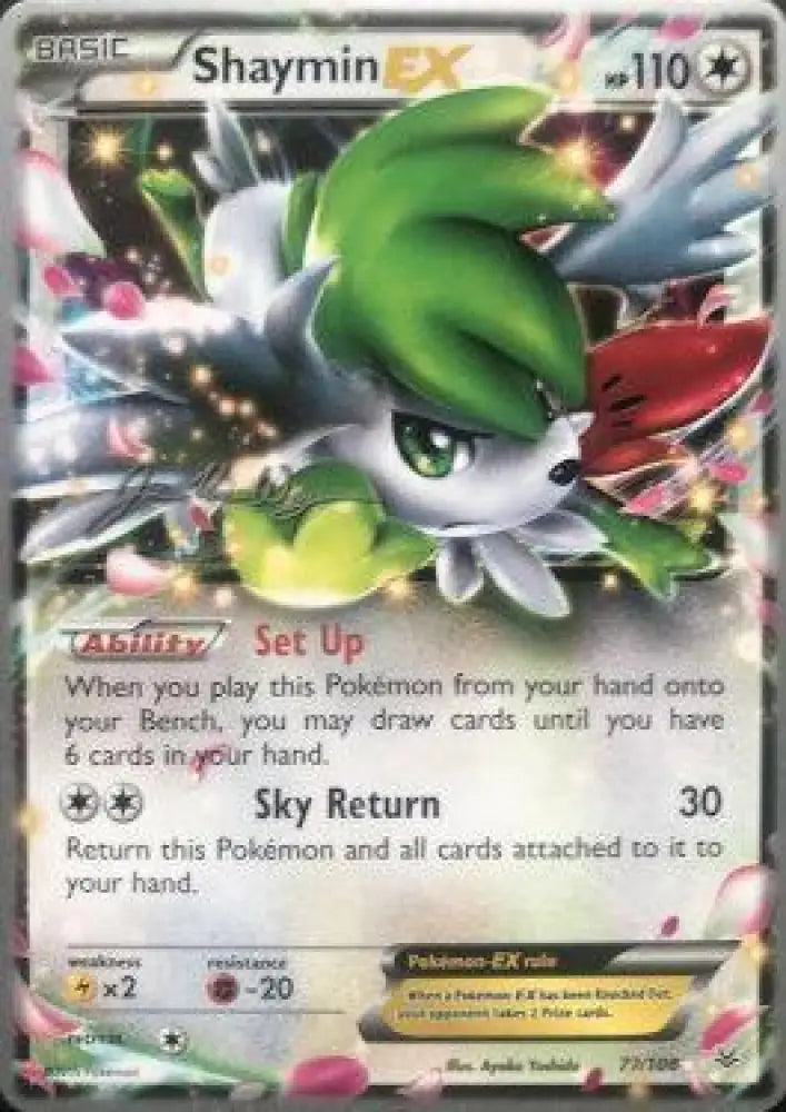 Shaymin EX (77/108) (HonorStoise - Jacob Van Wagner) [World Championships 2015] - Pokemon Single