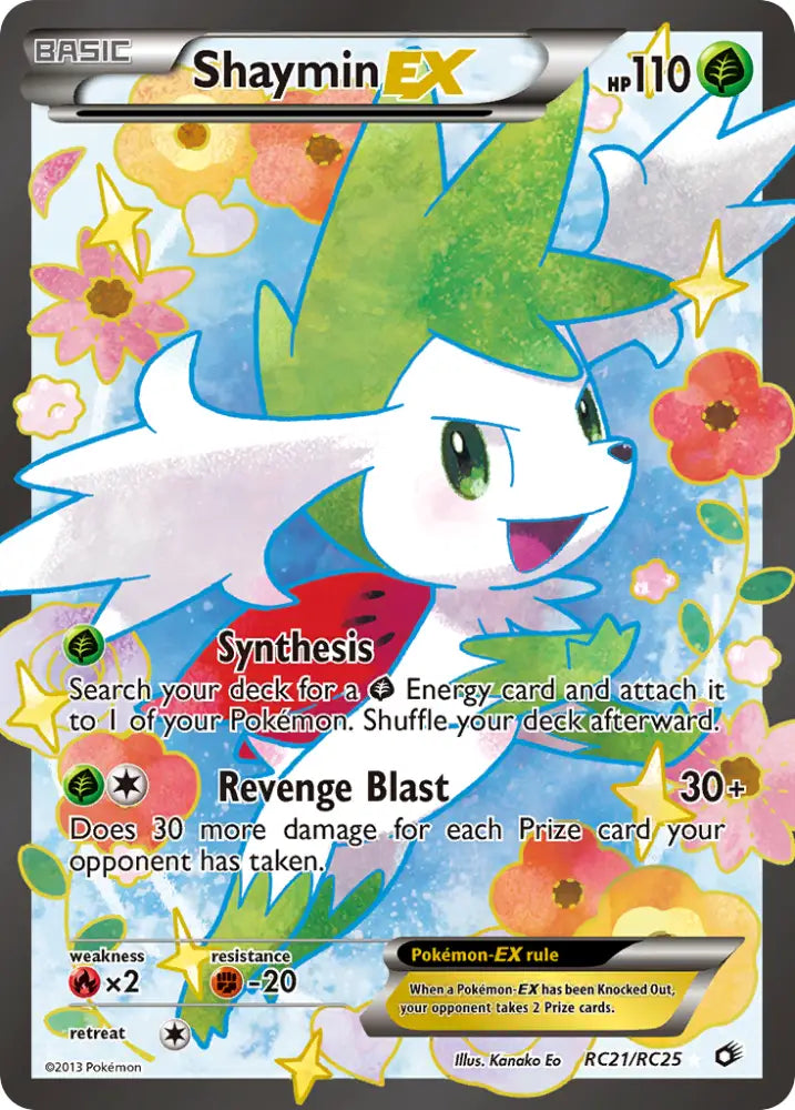 Shaymin EX (RC21/RC25) [Black & White: Legendary Treasures] - Pokemon Single