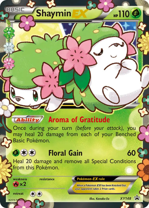 Shaymin EX (XY148) [XY: Black Star Promos] - Pokemon Single