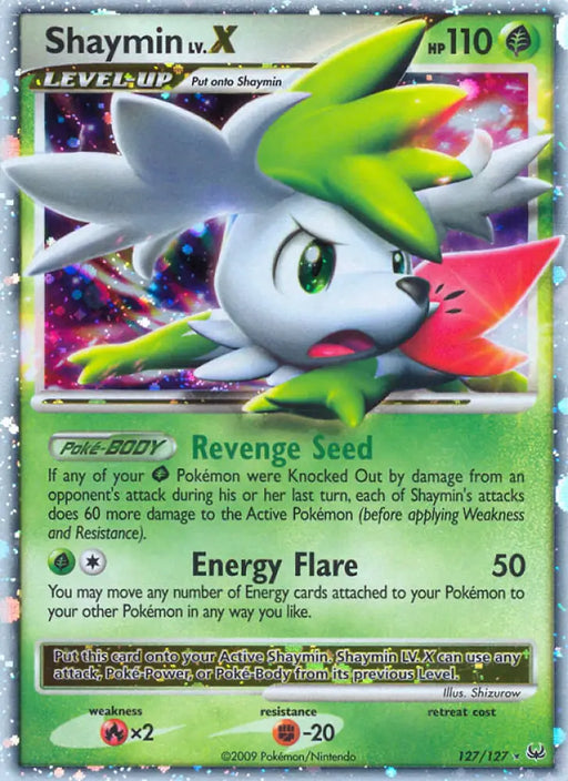 Shaymin LV.X (127/127) [Platinum: Base Set] - Pokemon Single