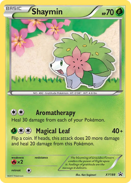 Shaymin (XY188) [XY: Black Star Promos] - Pokemon Single