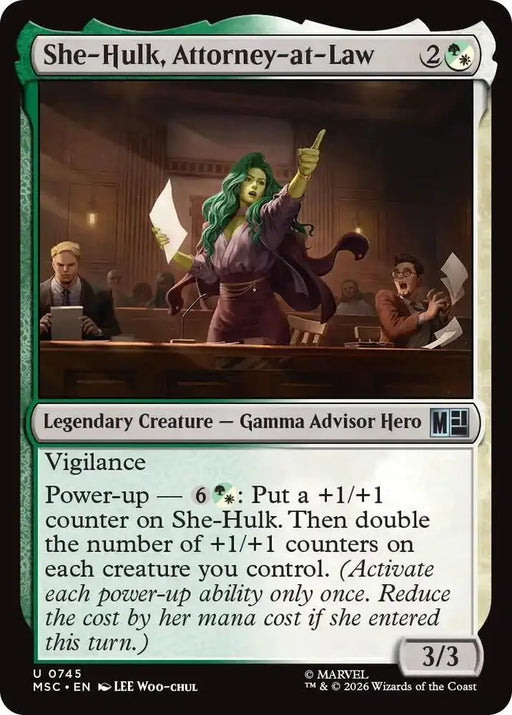 She-Hulk, Attorney-at-Law (745) [Marvel Super Heroes Commander]