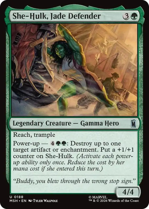 She-Hulk, Jade Defender (188) [Marvel Super Heroes]