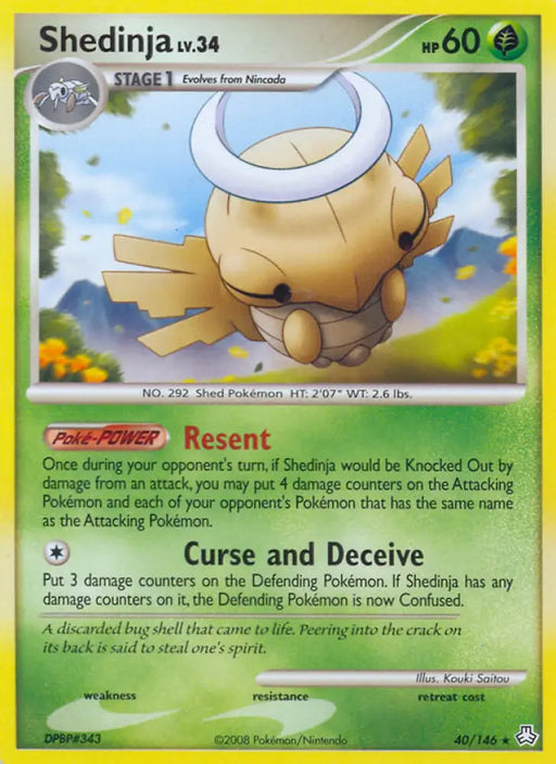 Shedinja (40/146) [Diamond & Pearl: Legends Awakened] - Pokemon Single
