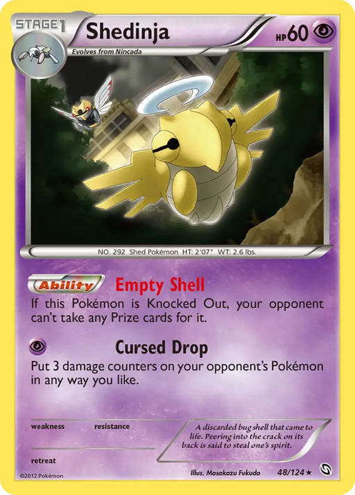 Shedinja (48/124) [Black & White: Dragons Exalted] - Pokemon Single